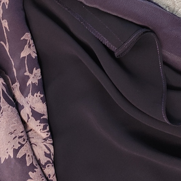 Dana Buchan Vintage Silk Maxi Skirt - Picture 4 of 5